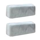 2x Removable Upgrade Comfortable Soft Desk Chair Arm Cushion Office Chair
