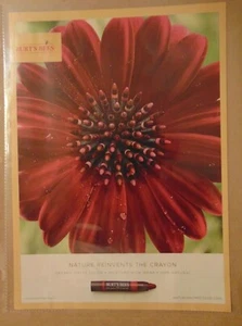 BURT'S BEES LIP CRAYON Natural Moisture Rich Original Print Ad Advertising - Picture 1 of 1