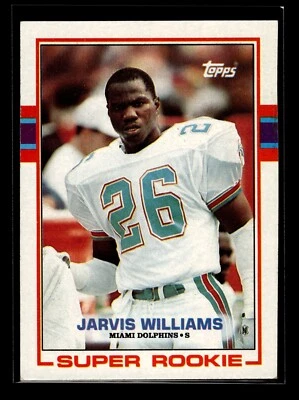 1989 Topps #291 Jarvis Williams RC (EX)(FTB) - Image 1 of 2