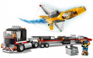 LEGO 60289 City Series Airshow Jet Transporter Imaginative Role Play Skyward - Picture 1 of 4