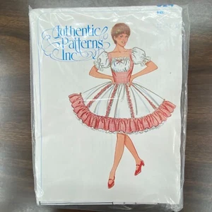 AUTHENTIC PATTERNS INC Square Dance Western Dress Pattern #324 Size 12, 14, 16 - Picture 1 of 2