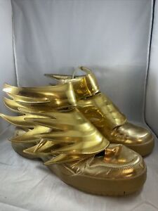 Adidas Wings 3.0 Jeramy Scott Solid Gold Size 10 Mens - As Is Read