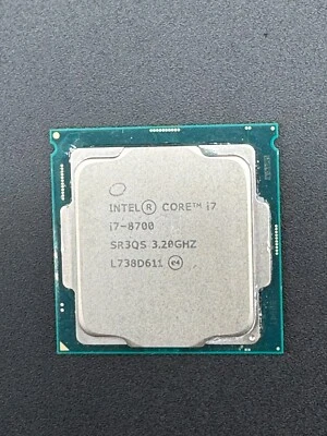 Intel Core i7-8700 Processor (3.2 GHz, 6 Cores, LGA 1151) - SR3QS - Image 1 of 2