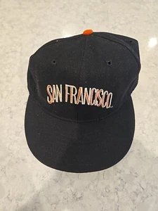 Vintage 1990s San Francisco Giants Pro-Line Pro Model 7 1/4" Fitted Ballcap-Used - Picture 1 of 4