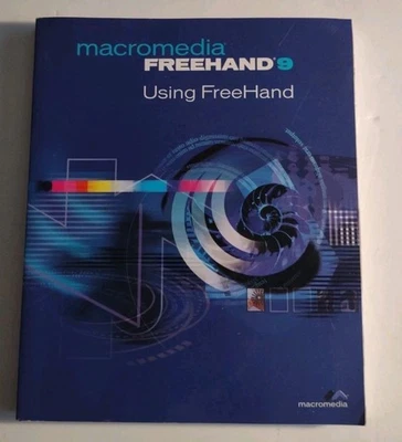 Using FreeHand Macromedia Freehand 9 Softcover Manual Book with CD. Paperback  - Image 1 of 4