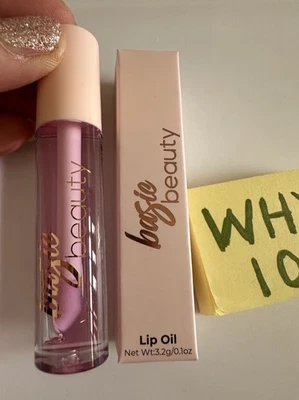 BASIC BEAUTY Lip Oil in SUMMER (Sheer Pink) .1oz/3.2g SHINE FULL SZ SEALED BOX - Image 1 of 4