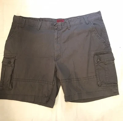 Foundry Mens 4X Gray  Cargo Casual Shorts Size 54 X 9 - Image 1 of 4