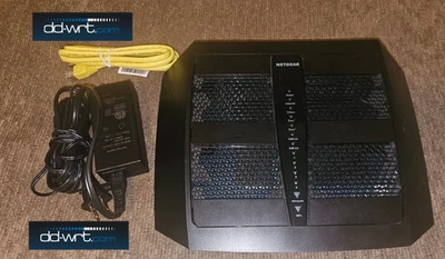 Netgear R8000 Nighthawk X6 AC3200 Tri-Band Gigabit With DD-WRT Wireguard VPN!! - Image 1 of 4