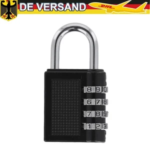 Lucchetto per tende con codice numerico 4 cifre resistente alle intemperie antigelo robusto DHL - Foto 1 di 9