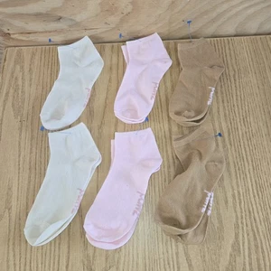 Calcetines surtidos Pawz Bearpaw corte bajo con lengüeta zapato talla 5-10 - 6 pares nuevos sin etiquetas para mujer - Imagen 1 de 4