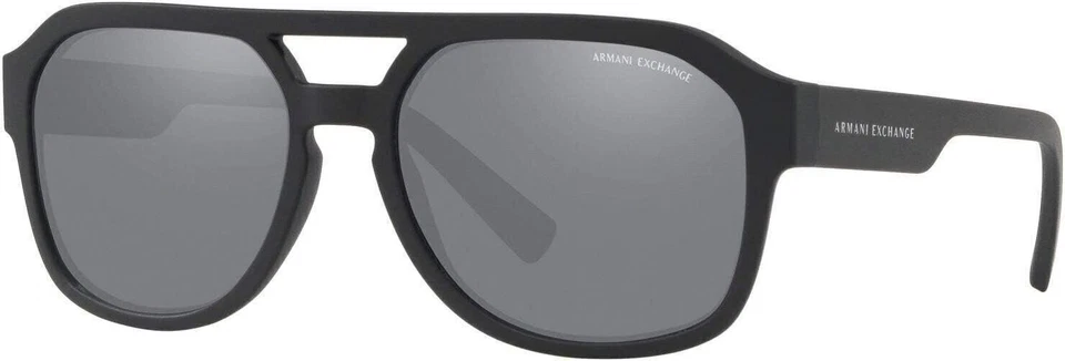 Gafas de sol para hombre ARMANI EXCHANGE AX4074S 80786G 57 mm Mt negras grises Lt Mir negras Foto 1 de 4