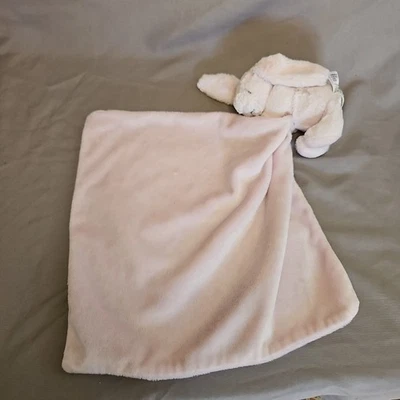Jellycat Rabbit Baby Lovey Security Blanket Light Pink Bunny Plush  - Image 1 of 2