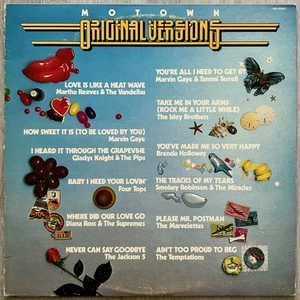 V/A - MOTOWN ORIGINAL VERSIONS (LP) 1976 Motown M6-860S1 / NM - Picture 1 of 5