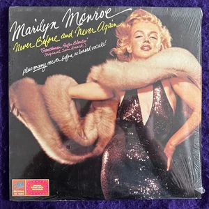 MARILYN MONROE Never Before And Never Again LP '76 STET Shrink NM/NM - Picture 1 of 6