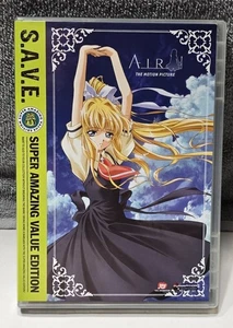 Air the Motion Picture DVD 2010 S.A.V.E. FUNimation Anime VHTF RARE OOP - Imagen 1 de 4