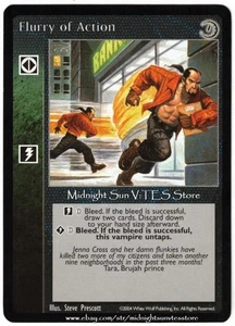 Flurry of Action Gehenna V:TES VTES Vampire CCG - Bild 1 von 1