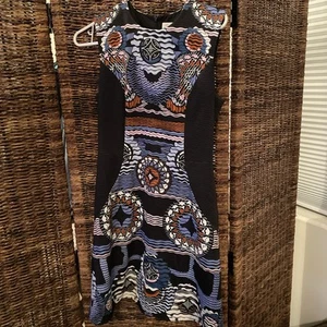 Peter Pilotto Digital Print Sleeveless Dress Size 8 - Picture 1 of 15