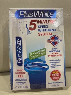 Plus Blanco Sistema de Blanqueamiento de Dientes de Velocidad 5 Minutos Gel Blanqueador Enjuague Foto 1 de 4