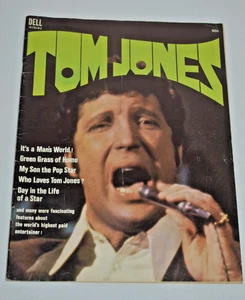 Vtg. 1969 Dell Publication - TOM JONES Pictorial History Magazine - Imagen 1 de 5