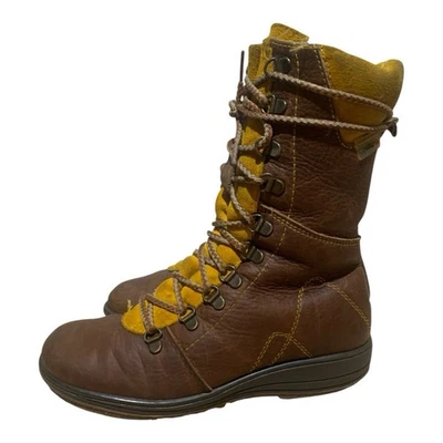 Mujer Martino (Canadá) Banff Gamuza y Cuero Shearling Senderistas Talla 7.5 Foto 1 de 4