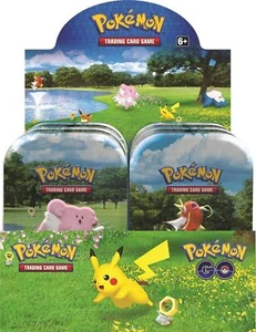 2022 Pokemon GO Mini-Tin Display Box (10 Mini Tins) FACTORY SEALED! - Picture 1 of 1