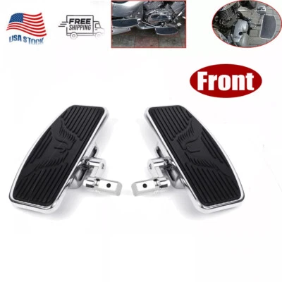 Ajustar estribos delanteros pedal de piso para Yamaha VStar 650 Vstar 400 personalizado Foto 1 de 4