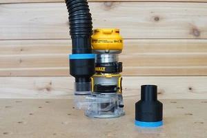 1 7/8" Shop Vac Hose Adapter for Dewalt Router DWP611 & Dewalt 20v DWC600 - Picture 1 of 4