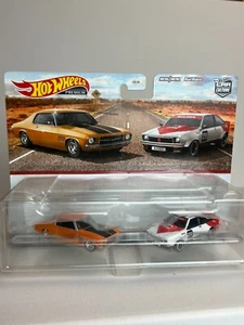 Hot Wheels Premium 2 Pack 73 Holden Monaro GTS 77 Holden Torana - Picture 1 of 3