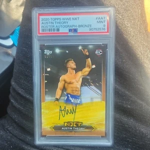 2020 Topps WWE NXT - NXT Roster Autographs Bronze #A-AT Austin Theory /99 (RC) - Picture 1 of 3