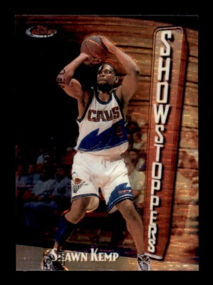 1997-98 Finest #241 Shawn Kemp - Crease Free - Image 1 of 2