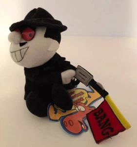Rocky Bulwinkle Boris Badenov Bang Stuffed Animal Born March 12 2000 - Picture 1 of 7