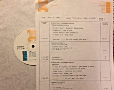 RADIO SHOW:TODAY '66 7/15/87 BOB DYLAN, BEATLES, TROGGS, STONES,STANDELLS,CYRKLE - Image 1 of 2