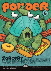 MTG Magic the Gathering Ponder (19/29) Secret Lair Showdown LP - Picture 1 of 1