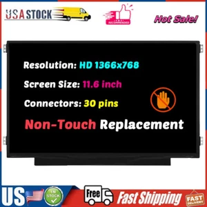 11.6" for HP Chromebook 11-V050SA V051NA V051SA V069CL HD LCD Screen Non-Touch - Imagen 1 de 5