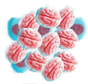 Caramelos gominosos suaves Vidal forma cerebro 2,2 libras ENVÍO GRATUITO - Imagen 1 de 1