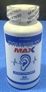 Synapse XT Max Tinnitus Ear Ringing Relief Support Supplement 60 Capsules - Picture 1 of 5
