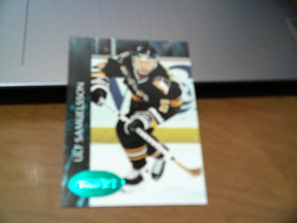 1992-93 PARKHURST EMERALD VERSION # 369- ULF SAMUELSSON- PENGUINS- MINT - Image 1 of 1