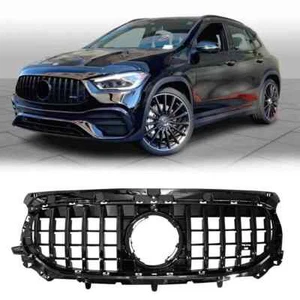 Fits For 2024 2025 Benz GLA CLASS GT Front Center Mesh Grille Grill Cover - Foto 1 di 5