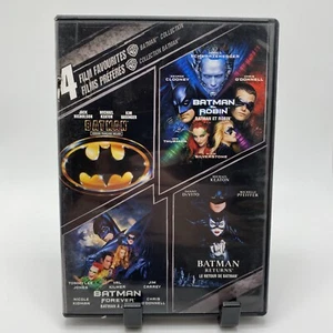 4 Film Favourites Batman Collection (DVD, 2009) Keaton Kilmer Clooney - Bild 1 von 9