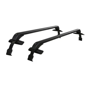 Universal Car Roof Rack Cross Bars 90cm Aluminium Adjustable Lockable 45kg - Picture 1 of 8