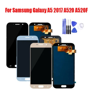 For Samsung A5 2017 SM-A520F Touch Screen Digitizer LCD Display Replacement UK - Picture 1 of 14