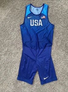 Nike USA Olympic Team Issued Track & Field Sprint Suit Men's Size XL PE NWOT - Picture 1 of 8