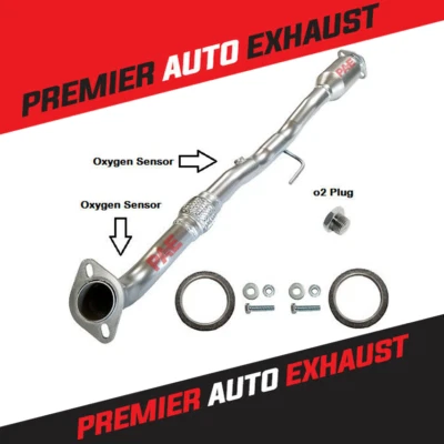 Convertidor catalítico 2,4 L ajuste directo para Toyota Camry 2002 2003 2004 2005 2006 Foto 1 de 3