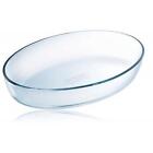 Pyrex Classic Glass Oval Roaster Dish Clear 35cm x 24cm 346B008