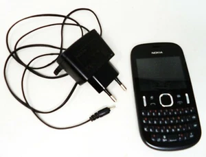 NOKIA #200 Black Cell Phone with Charger - Picture 1 of 4