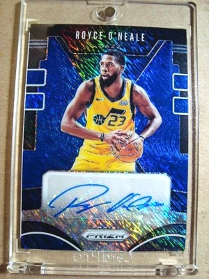 2019-20 Royce O'Neale Panini Prizm Autograph Blue Shimmer Prizm MINT 🔥🔥🔥 - Image 1 of 2