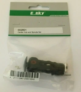 ESKY RC HELICOPTER SPARES PARTS CENTRE HUB AND SPINDLE SET - 002801 - Picture 1 of 2
