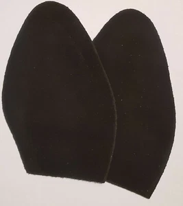 Roch Valley replacement suede soles for Womens Ballroom Dance shoes Black - Picture 1 of 1