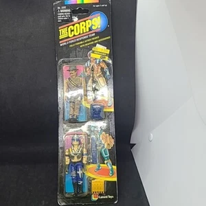 VTG 1992 Lanard Toys 2 Pack Croc & Crowbar Figures Sealed New MOC - Picture 1 of 6