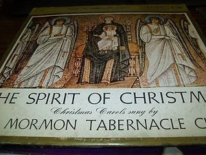 The Spirit Of Christmas-Mormon Tabernacle Choir-LP-Columbia-Vinyl Record-VG+ - Imagen 1 de 1